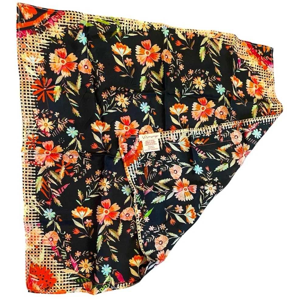 100% Silk Scarf by Vismaya from Anthropologie
